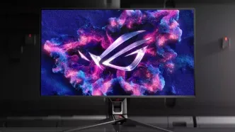 ایسوس قیمت سریع‌ترین مانیتور OLED جهان را اعلام کرد