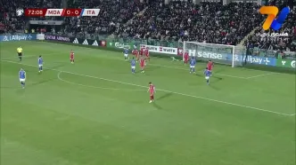 خلاصه بازی ایتالیا مقابل مولداوی را ببینید + ویدیو