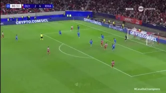 ویدیو: گل سوم المپیاکوس به رئال مادرید توسط الکعبی