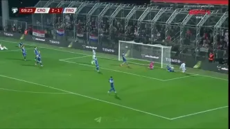 ویدیو: گل سوم کرواسی به جزایر فارو توسط نیکولا ولاشیچ