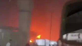 انفجار یک تانکر حامل سوخت در شهر سامرا