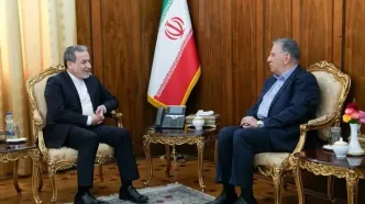 دیدار رئیس اتاق بازرگانی ایران با عراقچی