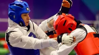 ساینا کریمی فینالیست تکواندو شد