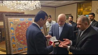 هدیه ویژه قالیباف به رئیس‌جمهور پاکستان