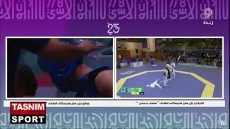ببینید| «هستی محمدی» دومین برنز تکواندو ایران را در ریاض کسب کرد