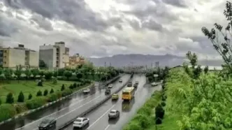 پیش بینی آب و هوای تهران ۱۸ آبان