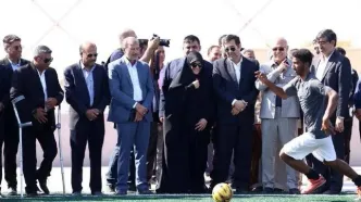 بهره‌برداری از دو زمین چمن مصنوعی فوتبال ابوموسی