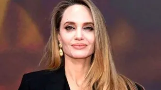 استایل آنجلینا جولی در خط مقدم جنگ در اوکراین/ عکس