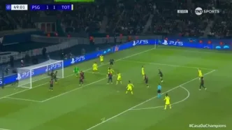 ویدیو: گل دوم تاتنهام به پاری سن ژرمن توسط کولو موانی