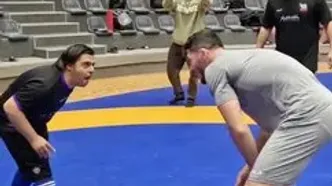 تقابل امیرعلی آذرپیرا، محمد نخودی و یونس امامی با بچهای سندروم داون(ویدیو)