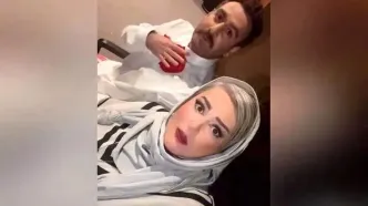 جشن تولد نیما شعبان‌نژاد برای نعیمه نظام‌دوست+عکس