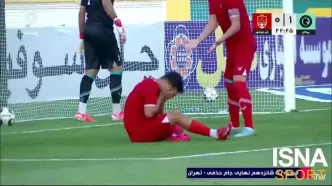 گل دوم پیکان به شهرداری نوشهر + ویدیو