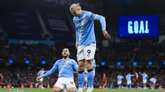 ویدیو| رقص رباتیک هالند پس از گلزنی به بورنموث!