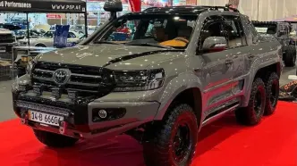 پیکاپ شش‌چرخ تویوتا؛ خودروی رویایی آفرودبازها