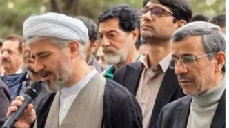 تشییع پیکر خواهر محمود احمدی نژاد