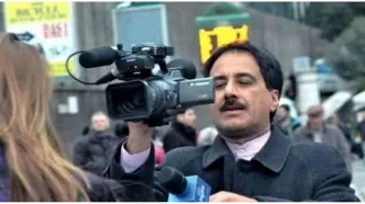 سلفی حمید معصومی نژاد با بهرام افشاری در خارج از کشور