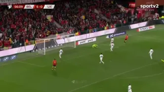 ویدیو: گل ششم بلژیک به لیختن اشتاین توسط شارل د کتلار