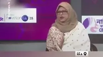 وقوع زلزله در بنگلادش هنگام پخش زنده تلویزیونی