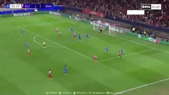 ویدیو: گل دوم المپیاکوس به رئال مادرید توسط مهدی طارمی