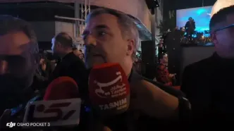 رونمایی از مجسمه والرین / مجسمه‌ای برای یادآوری اینکه ایران هرگز زانو نمی‌زند