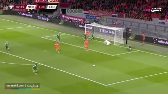 خلاصه بازی هلند مقابل لیتوانی را ببینید+ ویدئو