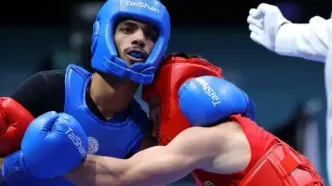 راهیابی امیرحسین همتی به فینال ووشو