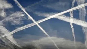 تصویری از آسمان ایران که جنجال به پا کرد!