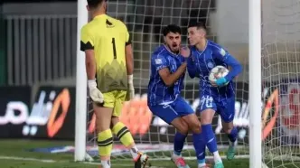 شادی جنجالی یاسر آسانی پس از گل تساوی استقلال