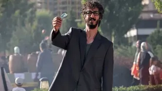 رضا چلنگر، مترجم بهرام افشاری در مرد عینکی شد!