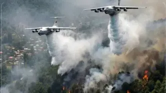 پایان عملیات اصلی اطفای حریق جنگل‌های مازندران/ لکه‌گیری همچنان ادامه دارد