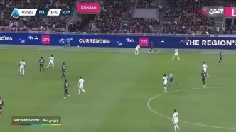 خلاصه بازی آث میلان مقابل آاس رم را ببینید