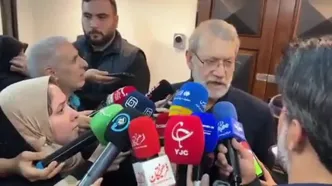 واکنش لاریجانی به پرسش‌هایی درباره مذاکره با آمریکا