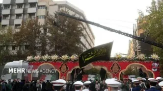 مراسم تشییع شهدای گمنام در تهران آغاز شد