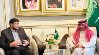 دیدار رئیس جمعیت هلال‌احمر با سفیر عربستان در تهران