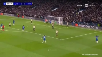 ویدیو: گل اول چلسی به بارسلونا با گل به خودی کنده