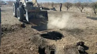 انسداد ۹۳۵حلقه چاه غیرمجاز در تهران