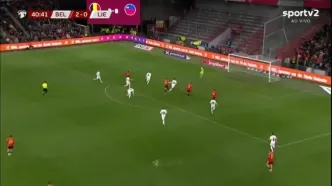 ویدیو: گل‌ سوم بلژیک به لیختن‌اشتاین توسط جرمی دوکو