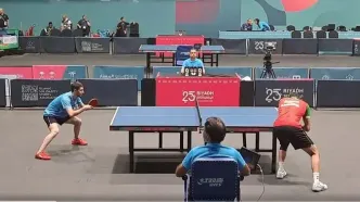 تیم ملی مردان تنیس روی میز ایران به فینال رسید