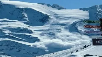 سقوط بهمن در پیست محل تمرین ملی‌پوشان اسکی اتریش