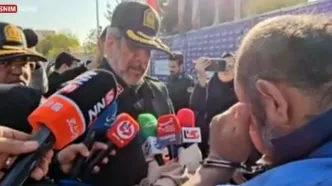 عذرخواهی رئیس پلیس تهران از خانمی که گوشواره‌اش دزدیده شد