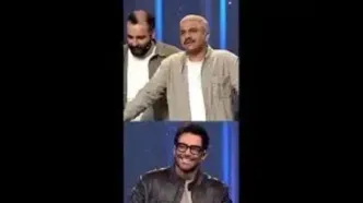جواد خواجوی با دوست تقلیدچی صدا در برنامه محمدرضا گلزار شوخی کرد/ ویدئو