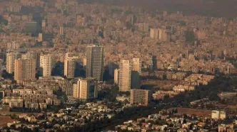 آسمان تهران در قبضه هوای نارنجی/ تصاویر نگران کننده از کیفیت هوا