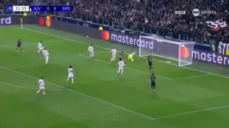 ویدیو: گل اول اسپورتینگ به یوونتوس توسط آرائوخو