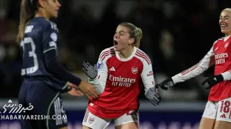 ویدیو| مادرید در لیگ قهرمانان زنان کامبک خورد!/ خلاصه بازی زنان آرسنال ۲ - زنان رئال مادرید ۱