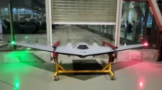 ببینید| آزمایش پهپاد شاهد ۱۶۱ در پارک هوافضای سپاه