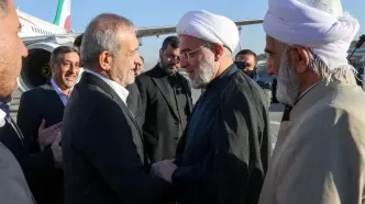 پزشکیان وارد کردستان شد