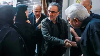 برگزاری مراسم ترحیم برادر مصطفی تاجزاده با حضور فعالان سیاسی اصلاح‌طلب + تصاویر