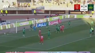 ویدیو: گل اول پرسپولیس به شمس آذر توسط سروش رفیعی