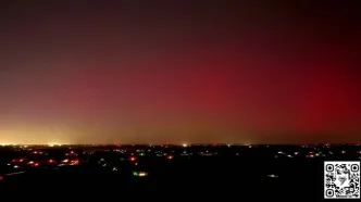 مشاهده پدیده نادر شفق قطبی سرخ در آسمان تگزاس