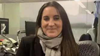 تصاویر زن مشهور و پرحاشیه در وزارت خارجه اسرائیل